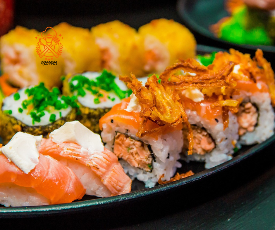 rice and salmon