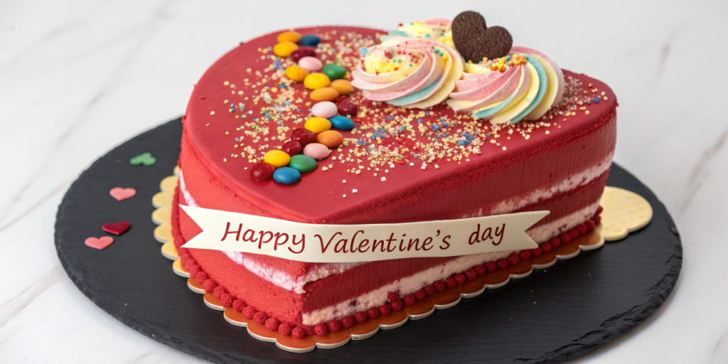 heart cake