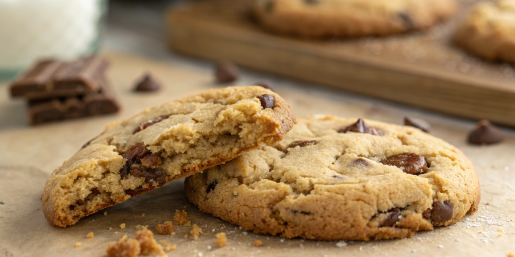 Colorful ingredients in some cookie recipes