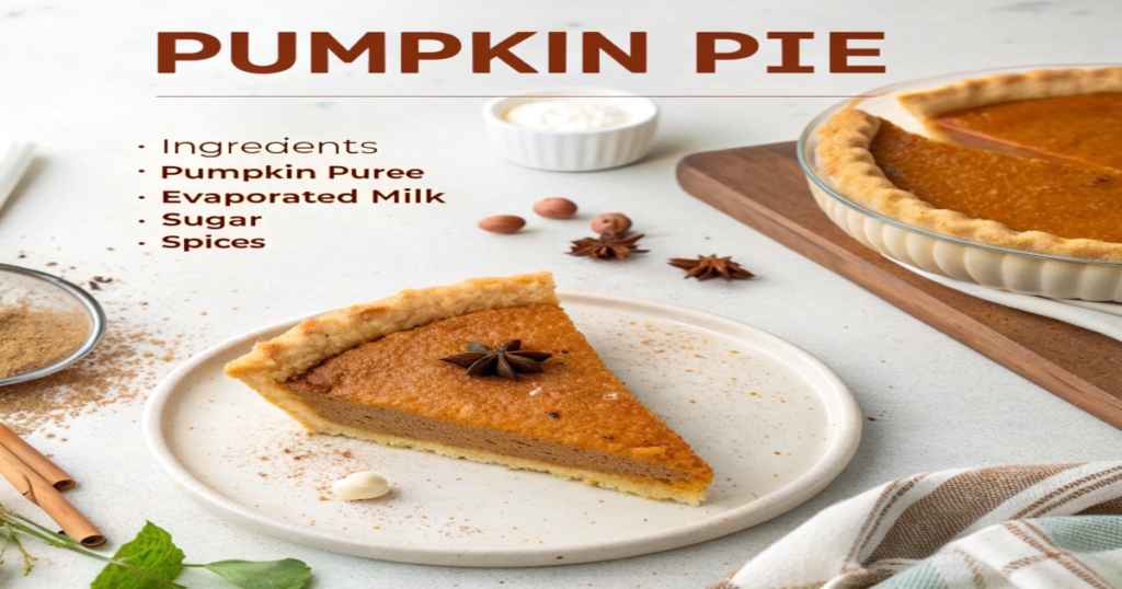 pumpkin pie recipe