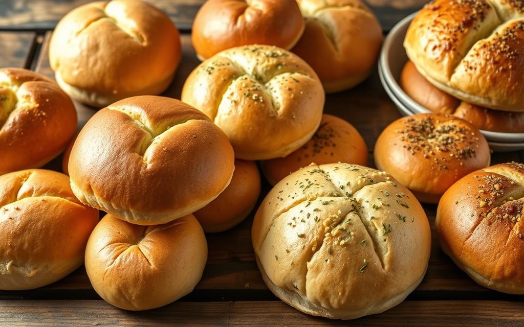 What is a substitute for yeast in dinner rolls?