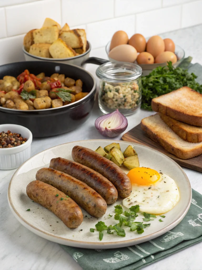 breakfast sausage dinner recipesingredients.